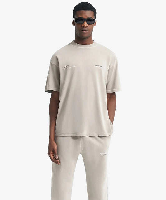 REPRESENT | PATRON OF THE CLUB T-SHIRT { MUDSTONE