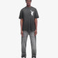 REPRESENT | ARCHANGEL T-SHIRT { STAINED BLACK
