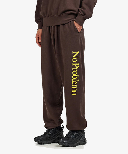 NO PROBLEMO | NO PROBLEMO SWEATPANT { BROWN