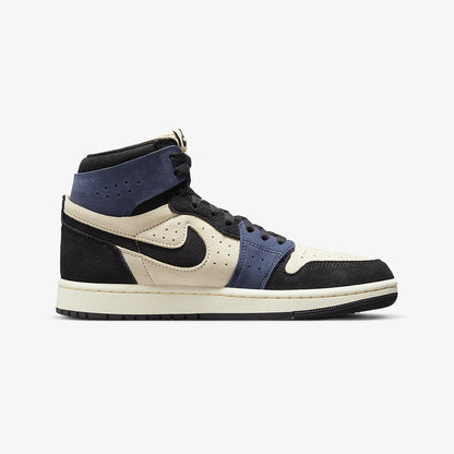 Jordan | AIR JORDAN 1 ZOOM CMFT 2  { MUSLIN/BLACKENED BLUE/COCONUT