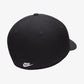 Nike | STRUCTURED SWOOSHFLEX FUTURA CAP  { BLACK/ANTHRACITE/WHITE