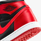 Jordan | AIR JORDAN 1 RETRO HIGH OG  { BLACK/UNIVERSITY RED-WHITE