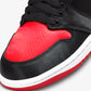 Jordan | AIR JORDAN 1 RETRO HIGH OG  { BLACK/UNIVERSITY RED-WHITE