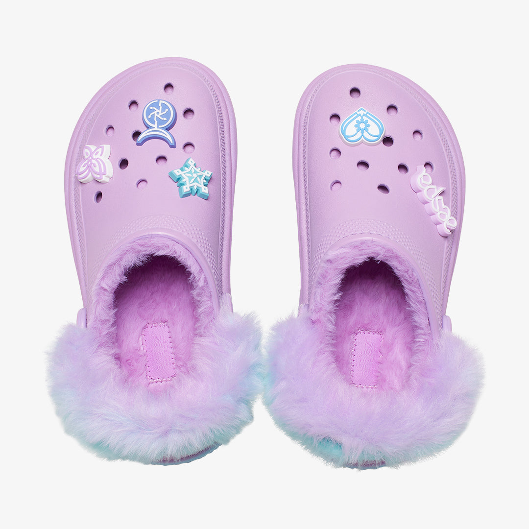 Buy Ice Blue Crocs X Aespa Stomp Lined Clogs for Women | Superkicks