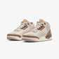 Jordan | AIR JORDAN 3 RETRO  { LT OREWOOD BRN/METALLIC GOLD