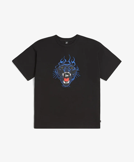 PATTA | FIRE PANTHER T-SHIRT { BLACK