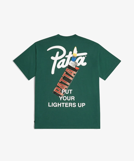 PATTA | LIGHTERS T-SHIRT { BISTRO GREEN