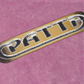 PATTA | GILDED ACID WASHED T-SHIRT { BOYSENBERRY