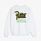 PATTA |  BLOCK PARTY CREWNECK SWEATER { WHITE