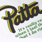 PATTA |  BLOCK PARTY CREWNECK SWEATER { WHITE