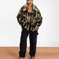 PATTA | FAUX FUR PATCHWORK JACKET { MULTI