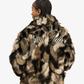 PATTA | FAUX FUR PATCHWORK JACKET { MULTI