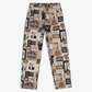 PATTA | COLLAGE CANVAS PANTS { MULTI
