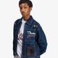 PATTA | WHOLE LOTTA LABELS DENIM JACKET { LIGHT BLUE DENIM