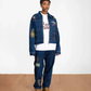 PATTA | WHOLE LOTTA LABELS DENIM JACKET { LIGHT BLUE DENIM