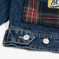 PATTA | WHOLE LOTTA LABELS DENIM JACKET { LIGHT BLUE DENIM