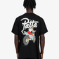 PATTA | PATTA BIKER T-SHIRT { BLACK