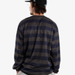 PATTA | STRIPED LONGSLEEVE FOOTBALL JERSEY { GREY