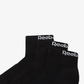 REEBOK | COTTON REGULAR SOCKS { BLACK