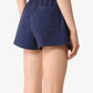 SPORTY & RICH | SPA DISCO SHORTS { NAVY/WHITE