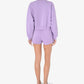 SPORTY & RICH | WELLNESS IVY DISCO SHORT { VIOLET/WHITE