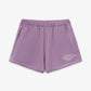 SPORTY & RICH | HEALTH INITIATIVE DISCO SHORT { SOFT LAVENDER/WHITE