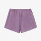 SPORTY & RICH | HEALTH INITIATIVE DISCO SHORT { SOFT LAVENDER/WHITE