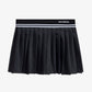 SPORTY & RICH | ABIGAIL WOOL PLEATED SKIRT { BLACK