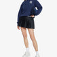 SPORTY & RICH | ABIGAIL WOOL PLEATED SKIRT { BLACK