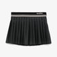 SPORTY & RICH | ABIGAIL WOOL PLEATED SKIRT { GRAY/WHITE