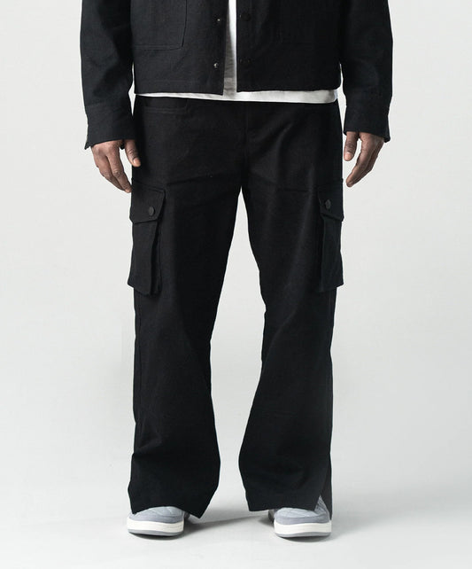 Superkicks | ESSENTIAL CARGO PANTS  { BLACK