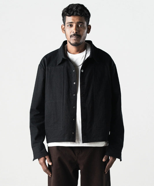 Superkicks | ESSENTIAL CARGO JACKET  { BLACK