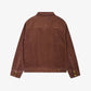 SUPERKICKS | CORDUROY JACKET { MUD BROWN