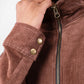 SUPERKICKS | CORDUROY JACKET { MUD BROWN