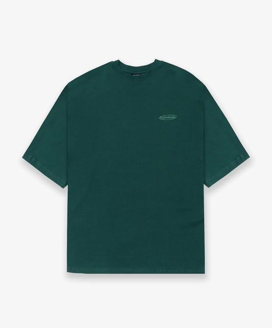 SUPERKICKS | CORE OVERSIZED T-SHIRT { GREEN