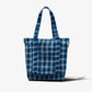 SUPERKICKS | NOSTALGIC CHEQUERED POPPINS BAG { BLUE