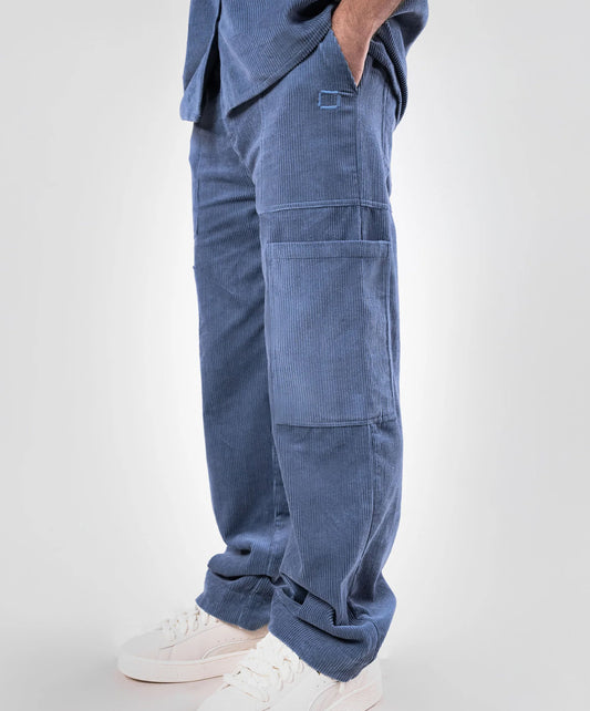 SUPERKICKS | CORDUROY PANT { ESTATE BLUE