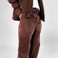 SUPERKICKS | CORDUROY PANT { MUD BROWN