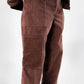 SUPERKICKS | CORDUROY PANT { MUD BROWN