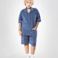 SUPERKICKS | CORDUROY SHIRT { ESTATE BLUE