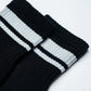 Superkicks | CREW SOCKS  { BLACK