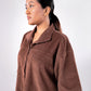 SUPERKICKS | CORDUROY SHIRT { MUD BROWN