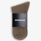 Superkicks | CREW SOCKS  { BROWN