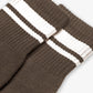 Superkicks | CREW SOCKS  { BROWN