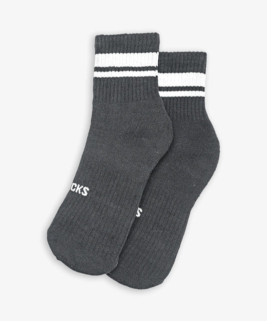 Superkicks | CREW SOCKS  { GREY