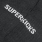 Superkicks | CREW SOCKS  { GREY