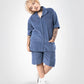 SUPERKICKS | CORDUROY SHORTS { ESTATE BLUE