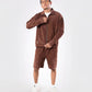 SUPERKICKS | CORDUROY SHORTS { MUD BROWN