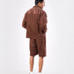 SUPERKICKS | CORDUROY SHORTS { MUD BROWN