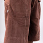 SUPERKICKS | CORDUROY SHORTS { MUD BROWN